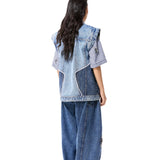 IRON HALO DENIM PANTS - Kanika Goyal Label