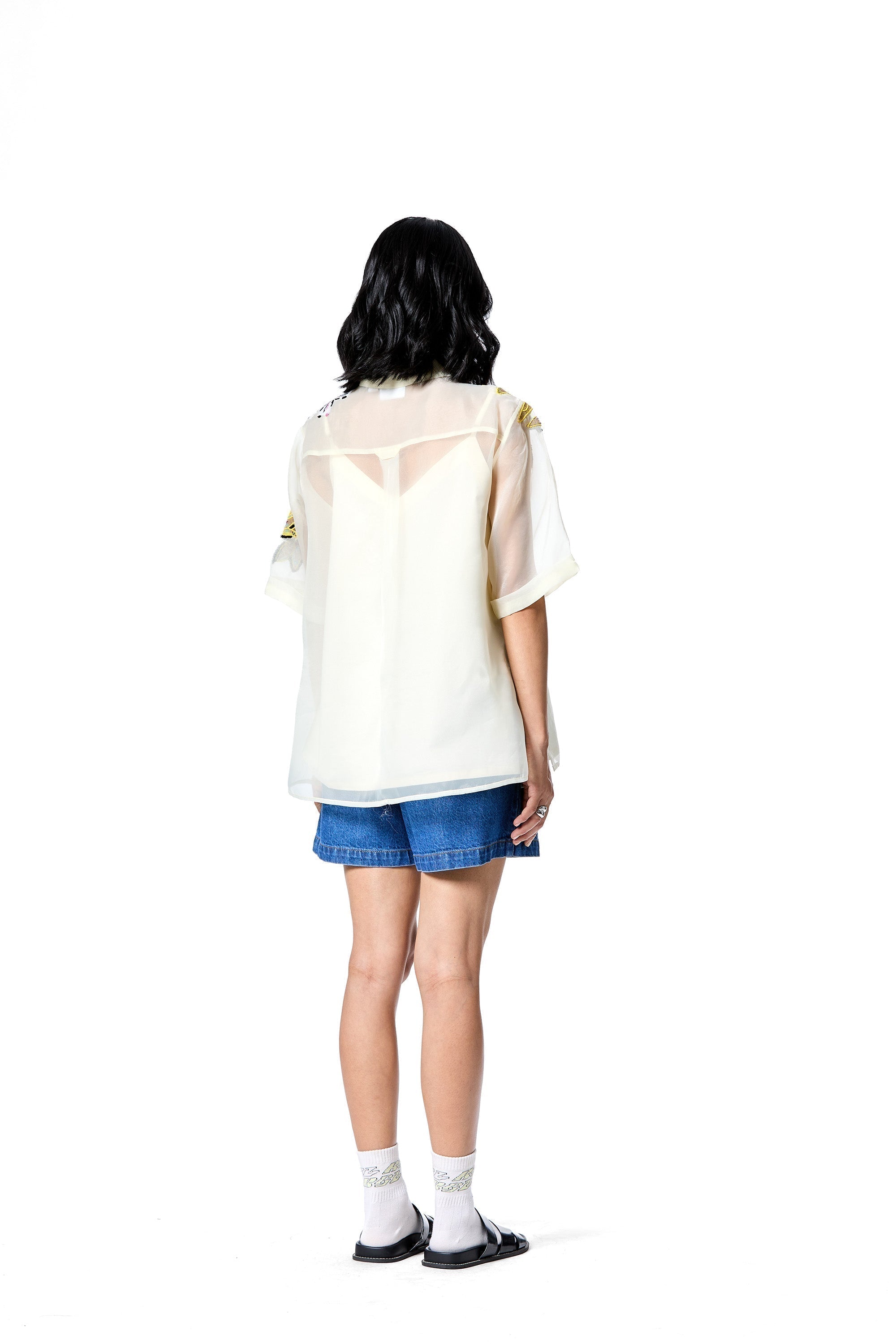 ITZEL ORGANZA SHIRT - Kanika Goyal Label