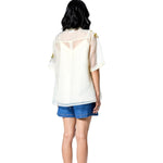 ITZEL ORGANZA SHIRT - Kanika Goyal Label