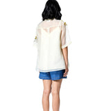 ITZEL ORGANZA SHIRT - Kanika Goyal Label