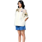 ITZEL ORGANZA SHIRT - Kanika Goyal Label