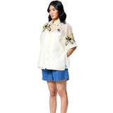 ITZEL ORGANZA SHIRT - Kanika Goyal Label