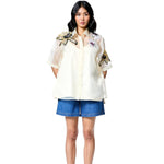 ITZEL ORGANZA SHIRT - Kanika Goyal Label