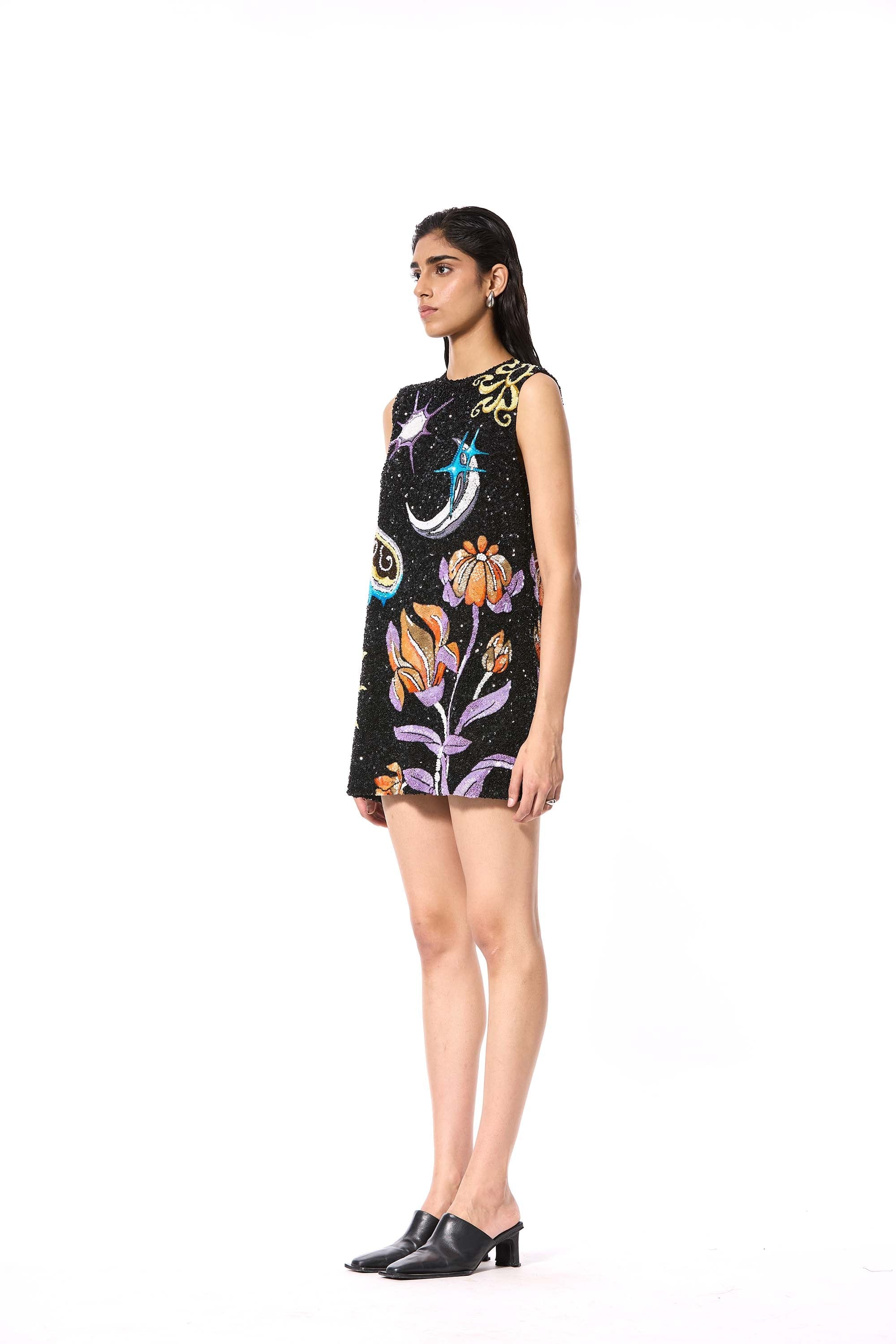 JEWEL GARDEN' EMBELLISHED DRESS - Kanika Goyal Label