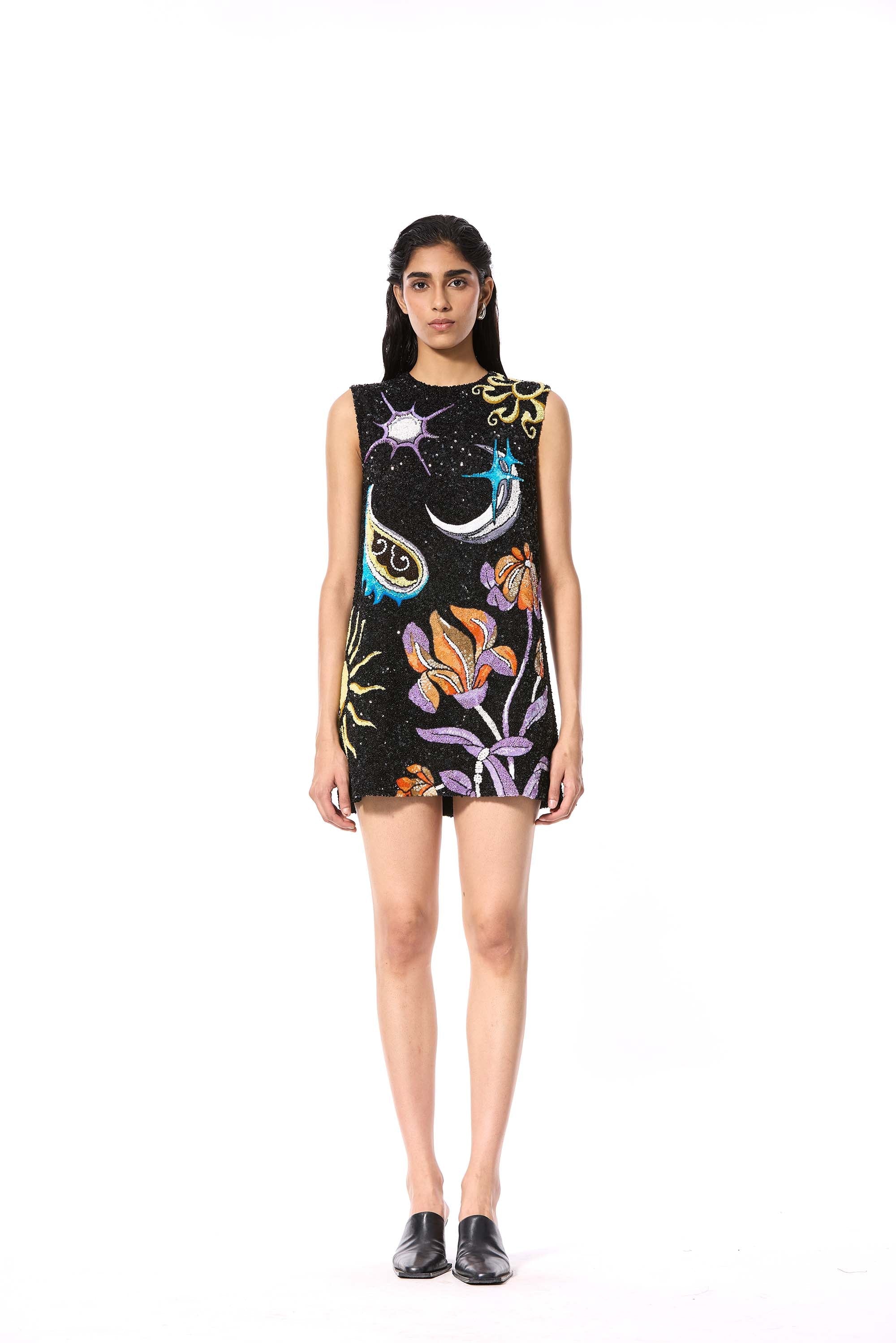 JEWEL GARDEN' EMBELLISHED DRESS - Kanika Goyal Label