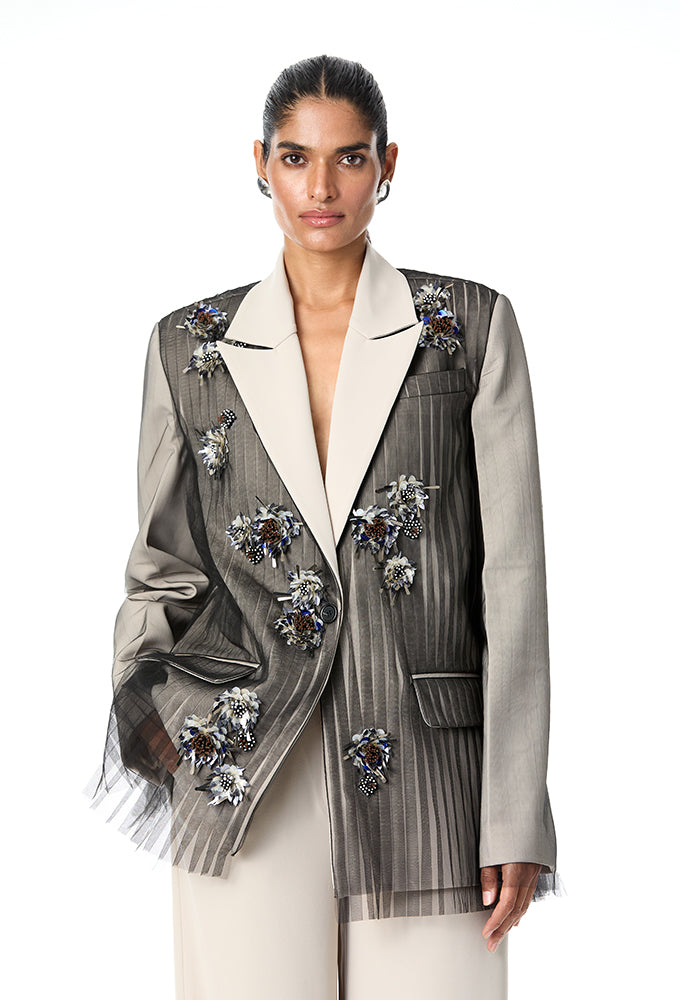 KAELIS’ Embellished Blazer - Kanika Goyal Label