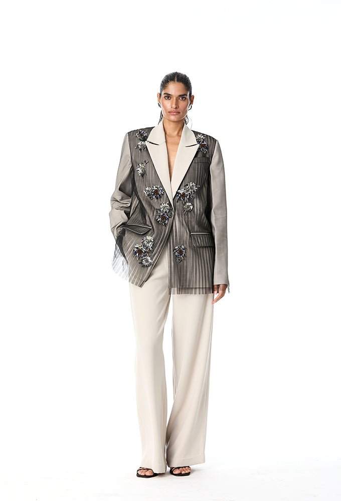 KAELIS’ Embellished Blazer - Kanika Goyal Label