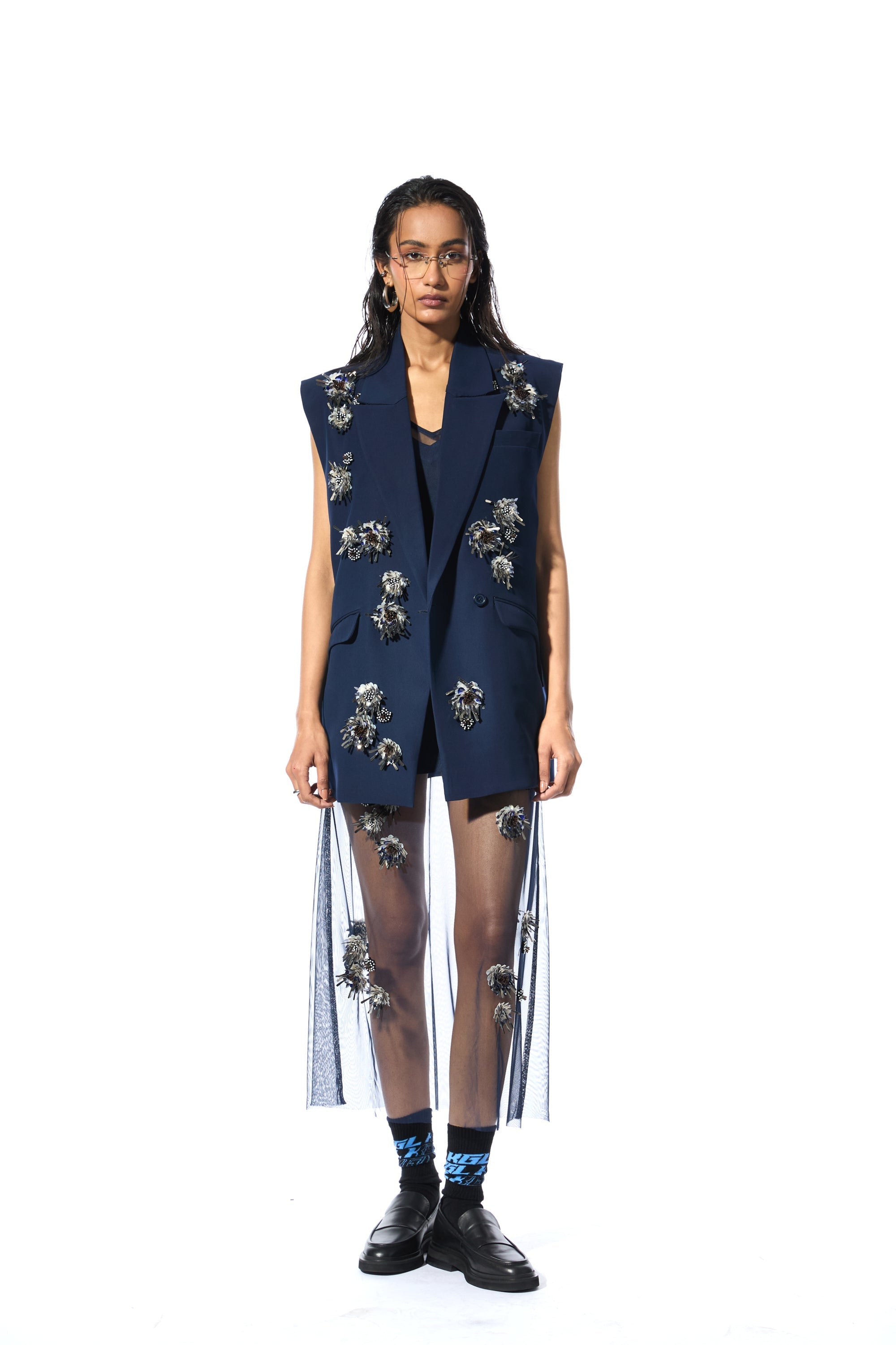 KAELIS EMBELLISHED DRESS - Kanika Goyal Label