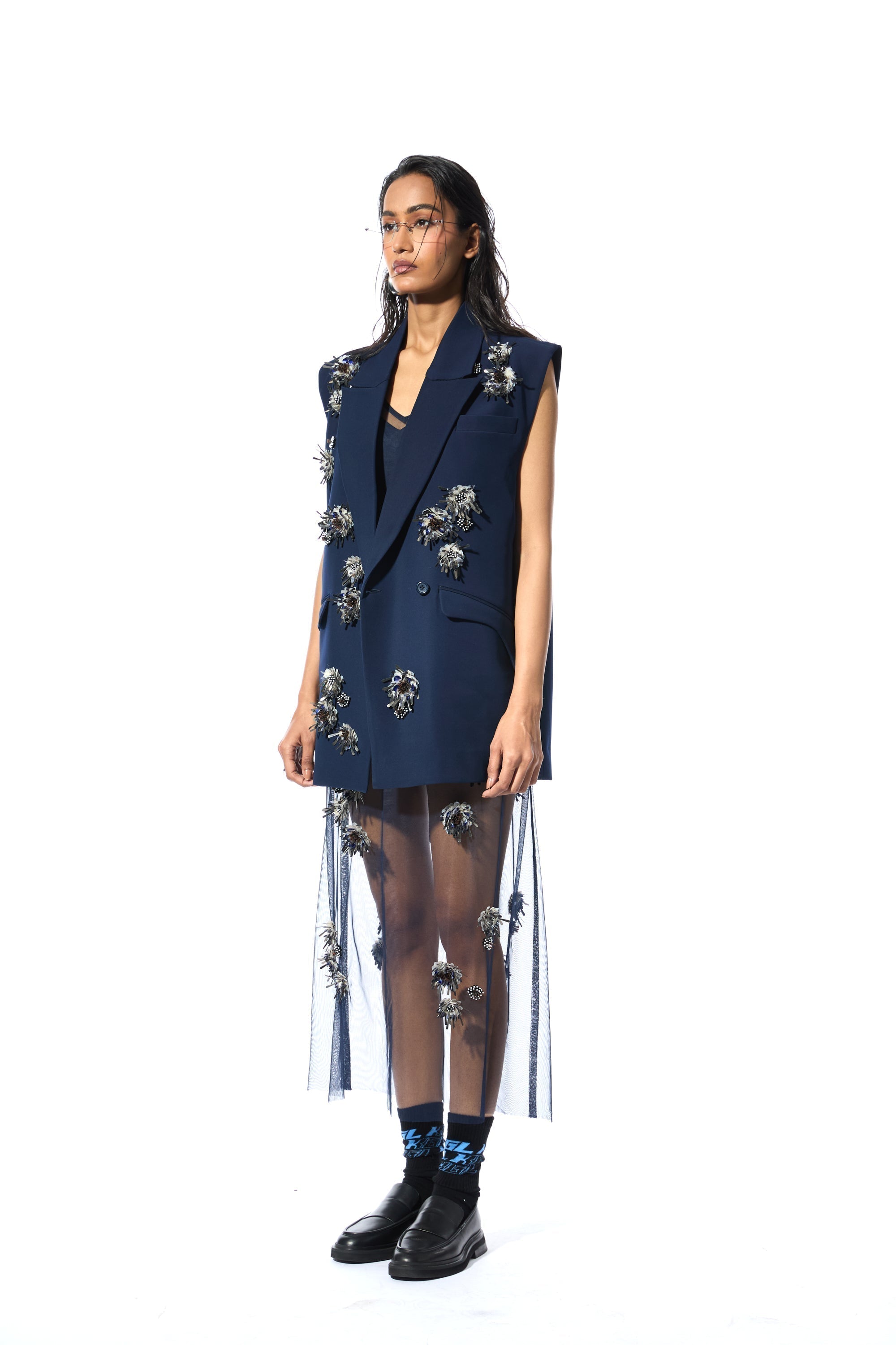 KAELIS EMBELLISHED DRESS - Kanika Goyal Label