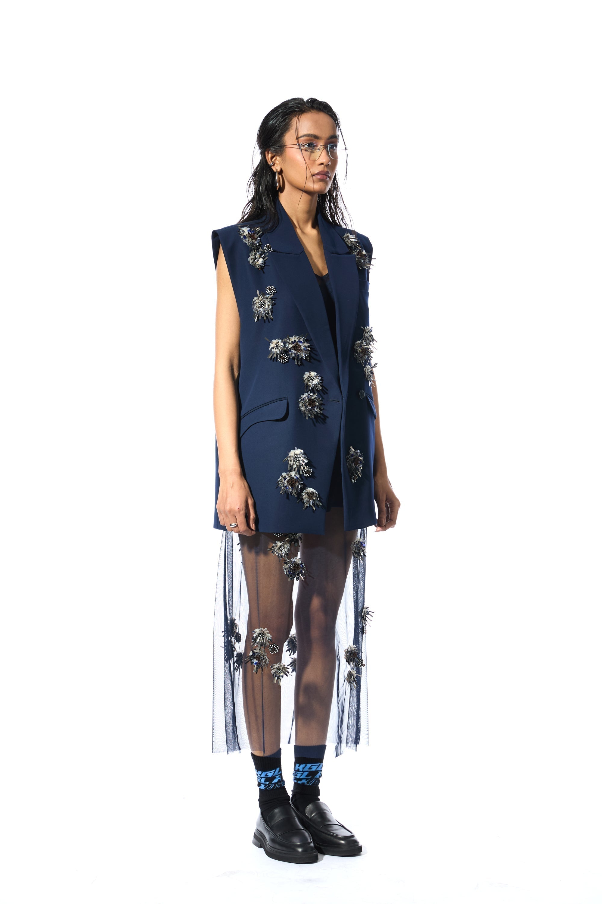 KAELIS EMBELLISHED DRESS - Kanika Goyal Label