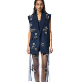 KAELIS EMBELLISHED VEST - Kanika Goyal Label