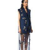 KAELIS EMBELLISHED VEST - Kanika Goyal Label