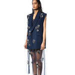 KAELIS EMBELLISHED VEST - Kanika Goyal Label