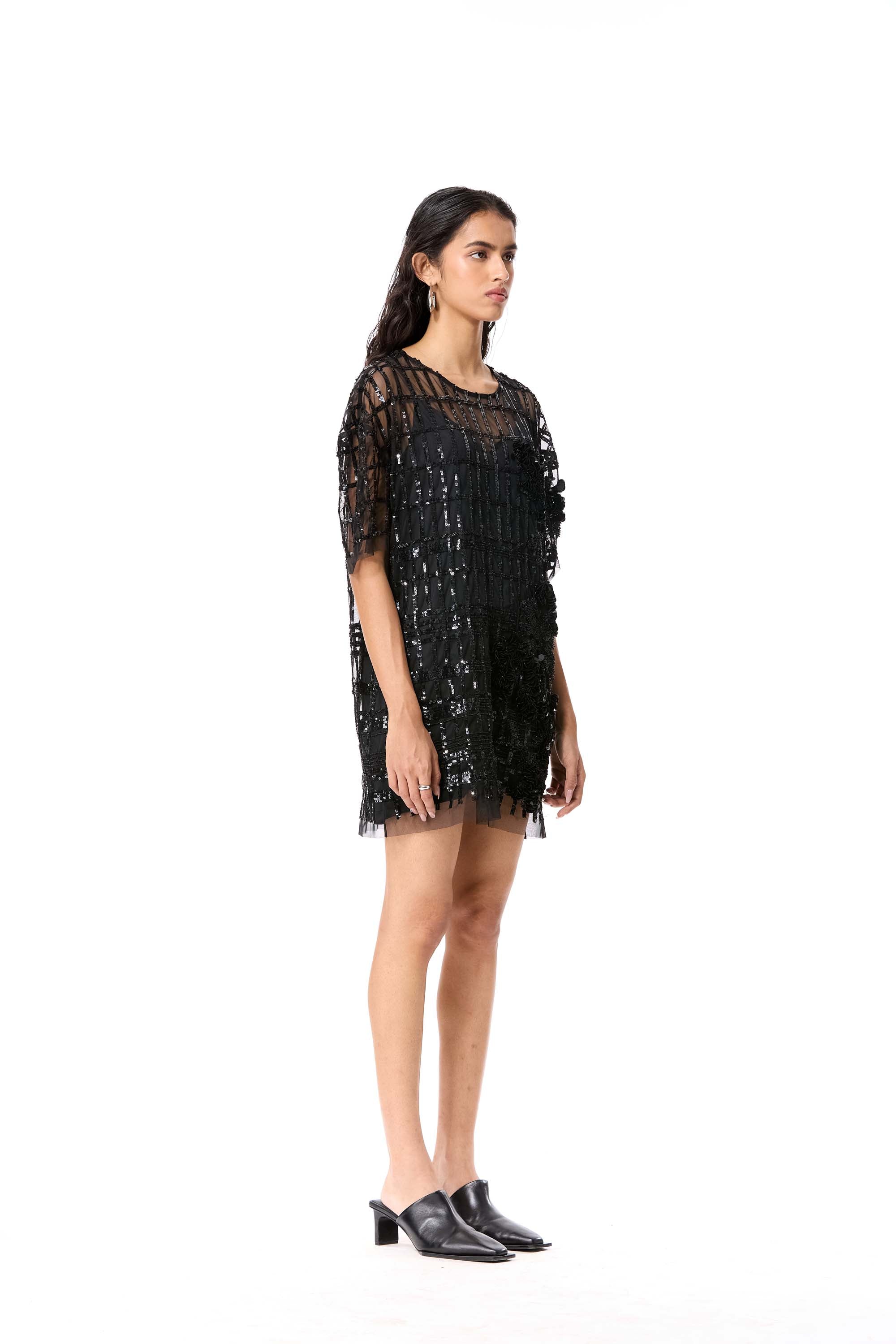 KAIRIS EMBELLISHED MINI DRESS - Kanika Goyal Label