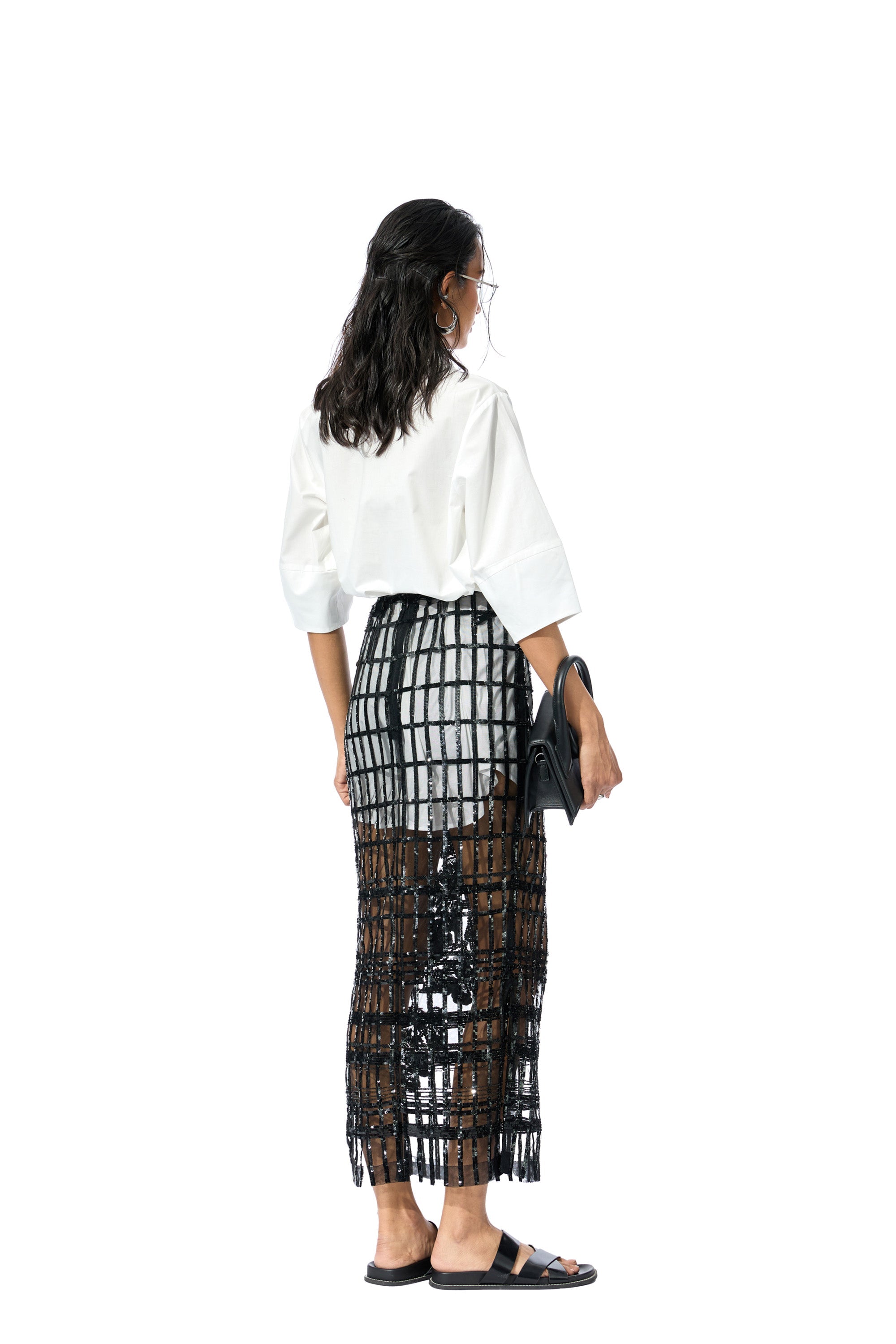 KAIRIS EMBELLISHED SKIRT - Kanika Goyal Label