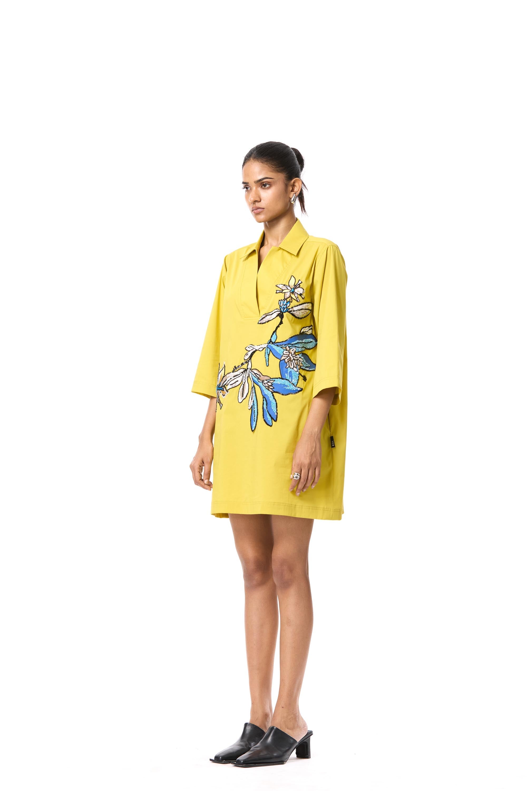 'KAIROSE' EMBELLISHED DRESS - Kanika Goyal Label