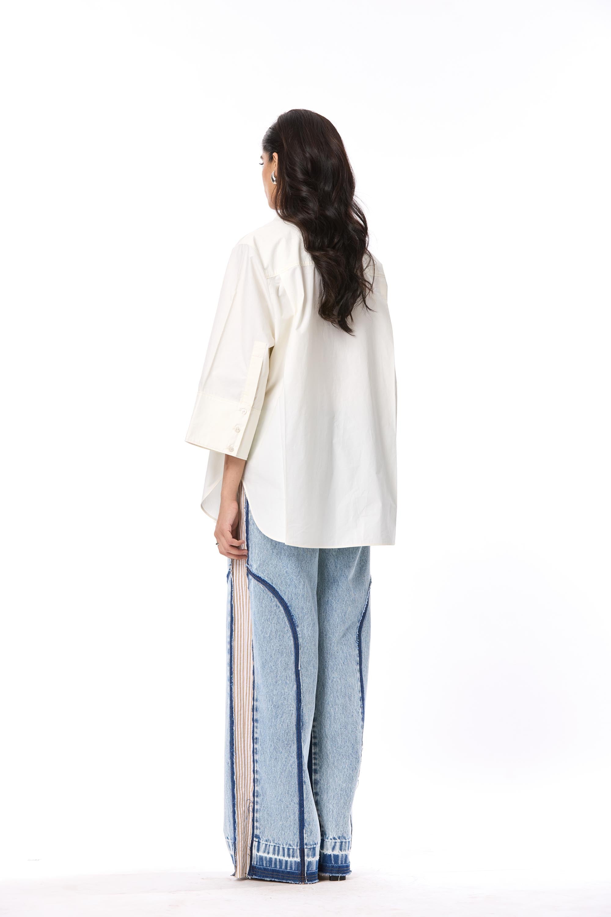 'KAIROSE' EMBELLISHED SHIRT - Kanika Goyal Label