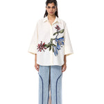 'KAIROSE' EMBELLISHED SHIRT - Kanika Goyal Label