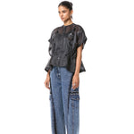 'KALORE' EMBELLISHED TOP - Kanika Goyal Label