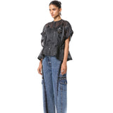 'KALORE' EMBELLISHED TOP - Kanika Goyal Label