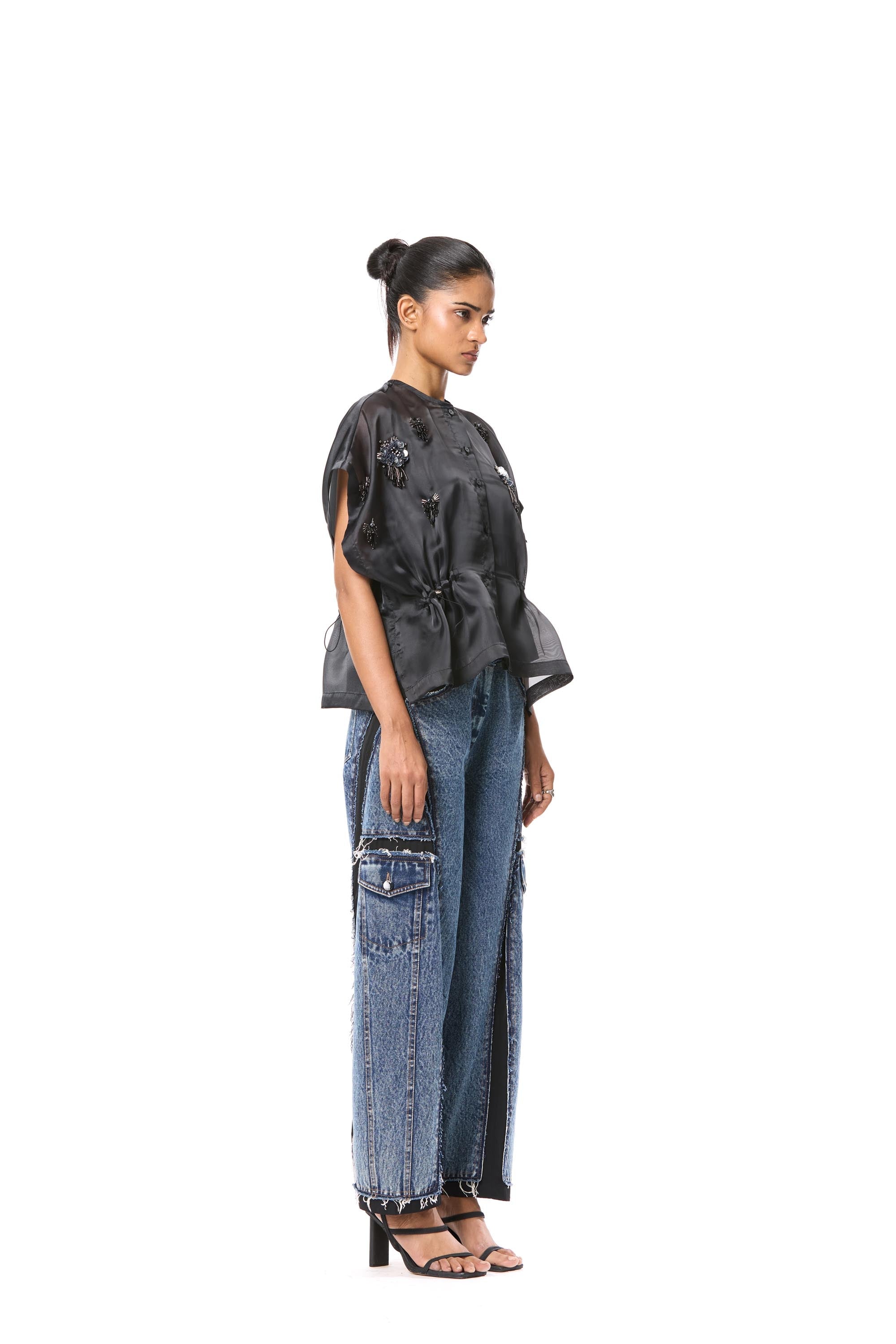 'KALORE' EMBELLISHED TOP - Kanika Goyal Label