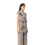'KALORE' EMBELLISHED VEST - Kanika Goyal Label