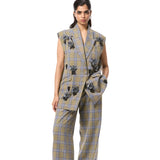 'KALORE' EMBELLISHED VEST - Kanika Goyal Label
