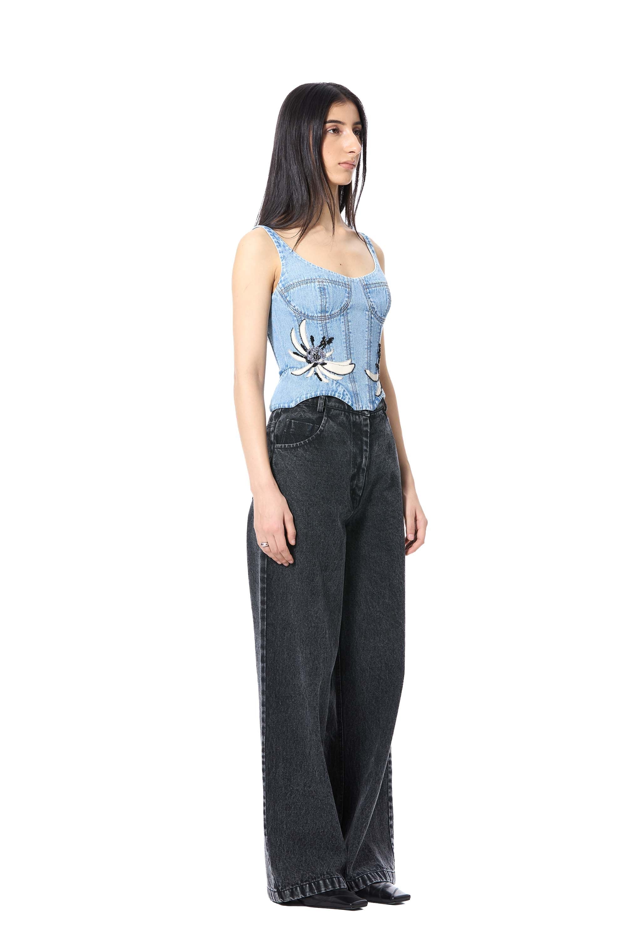 LANTANA' EMBELLISHED CORSET - Kanika Goyal Label