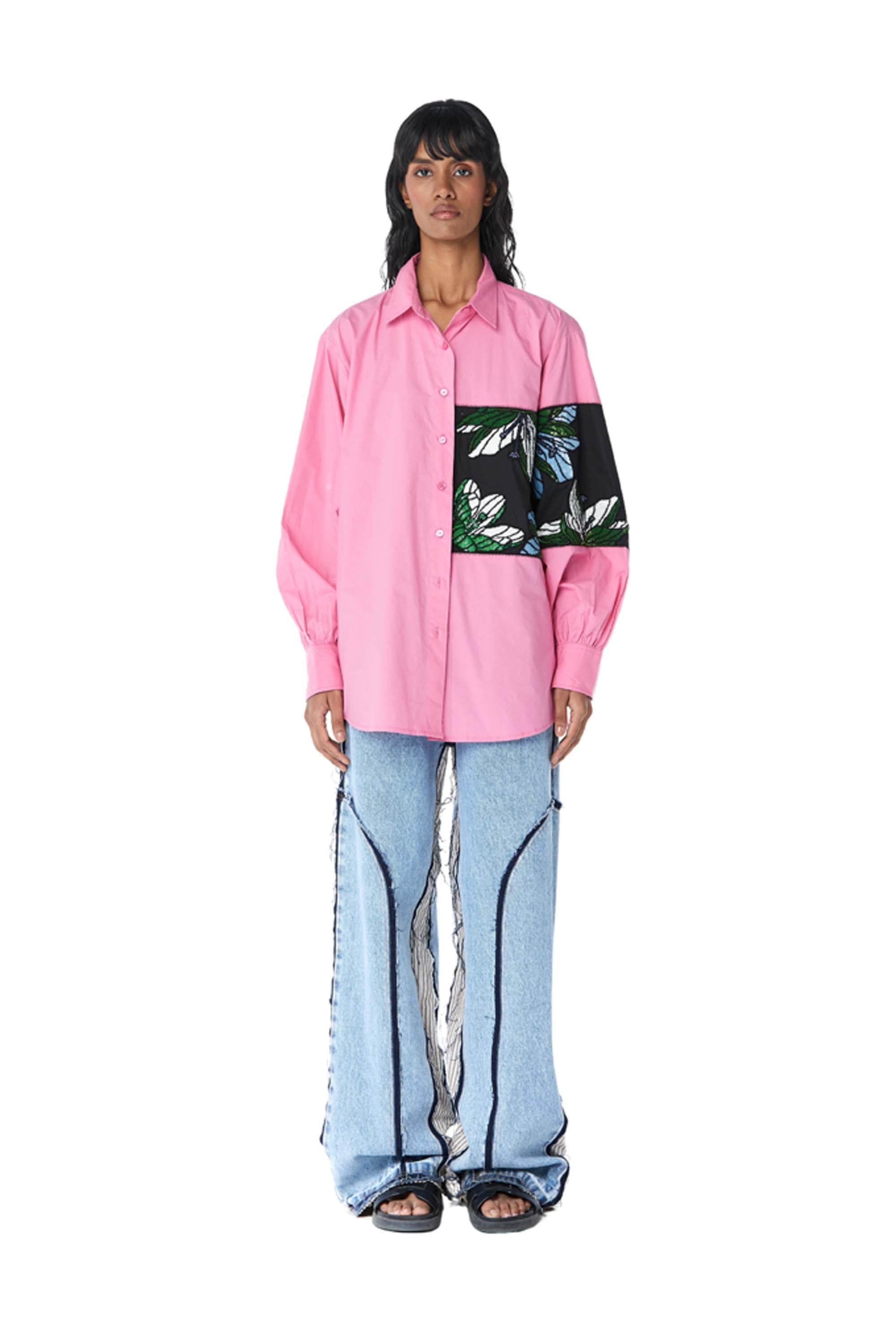 LILA' Embellished Shirt - Kanika Goyal Label