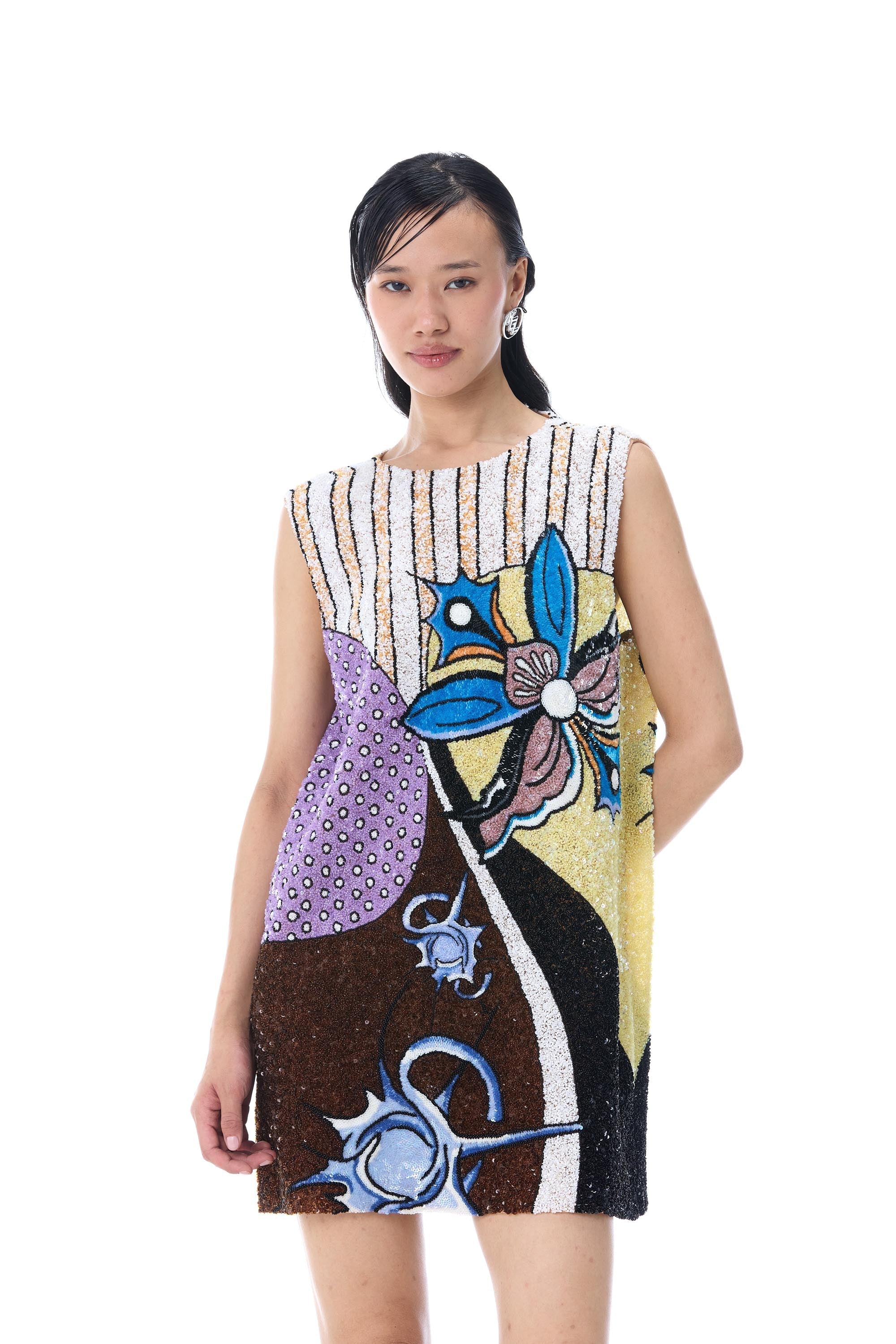 LUCERNA EMBELLISHED DRESS - Kanika Goyal Label