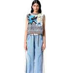 LUCID NOON' EMBELLISHED TOP - Kanika Goyal Label
