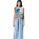 LUCID NOON' EMBELLISHED TOP - Kanika Goyal Label