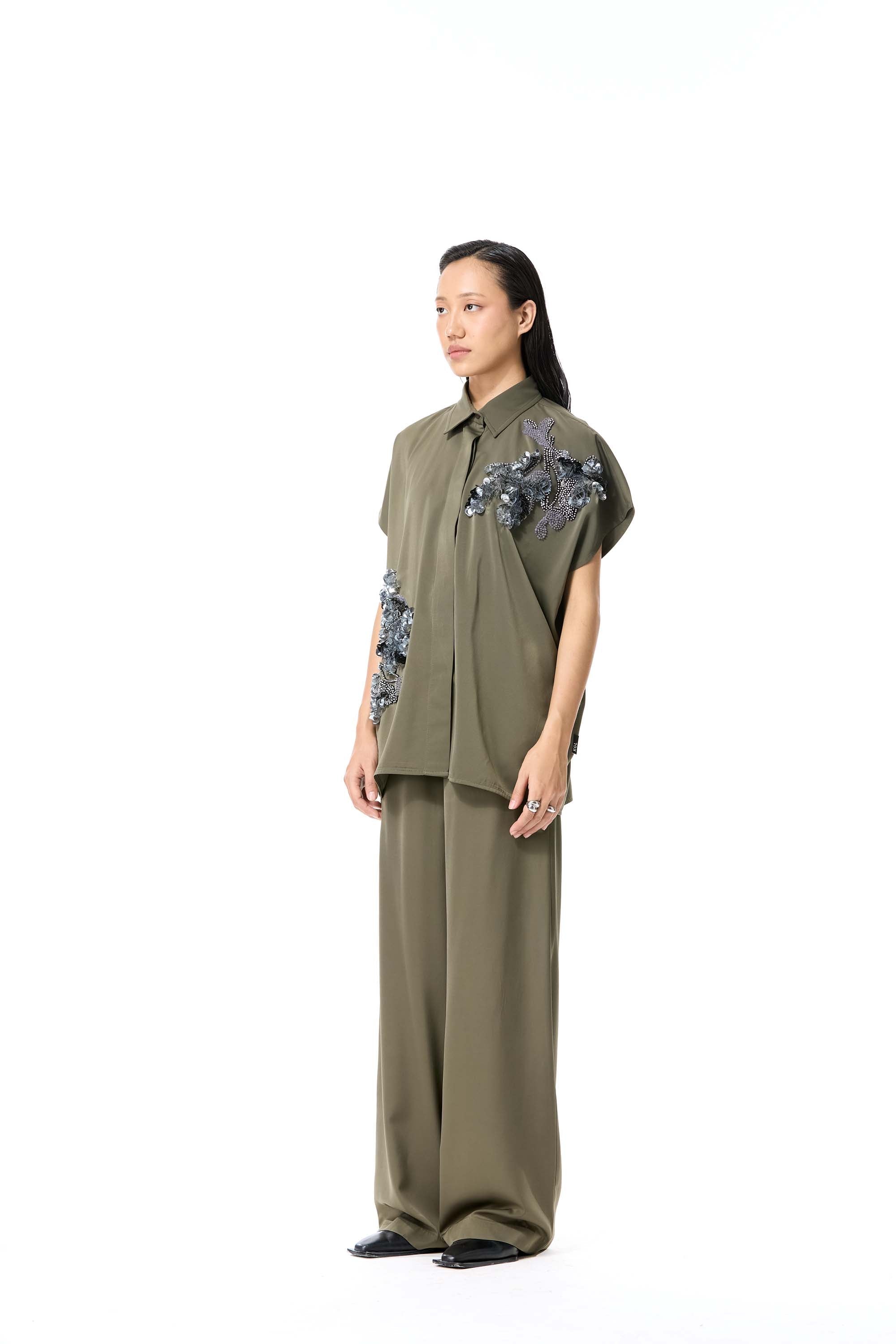 LUMEZ EMBELLISHED TOP - Kanika Goyal Label