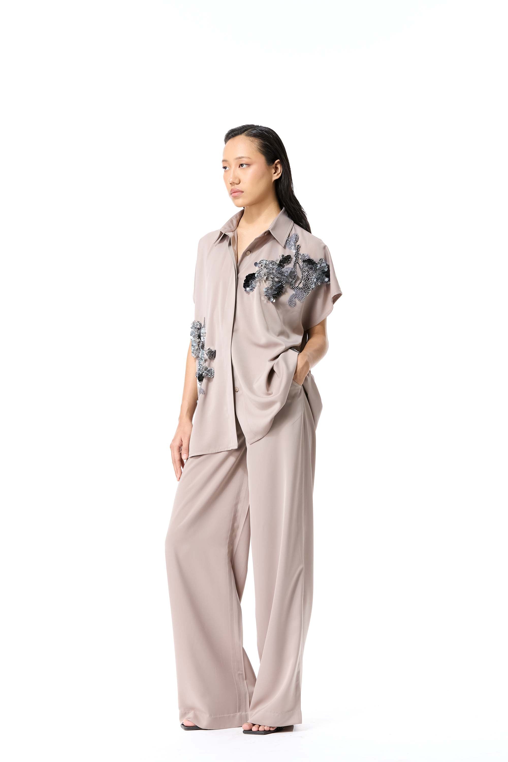 LUMEZ EMBELLISHED TOP - Kanika Goyal Label