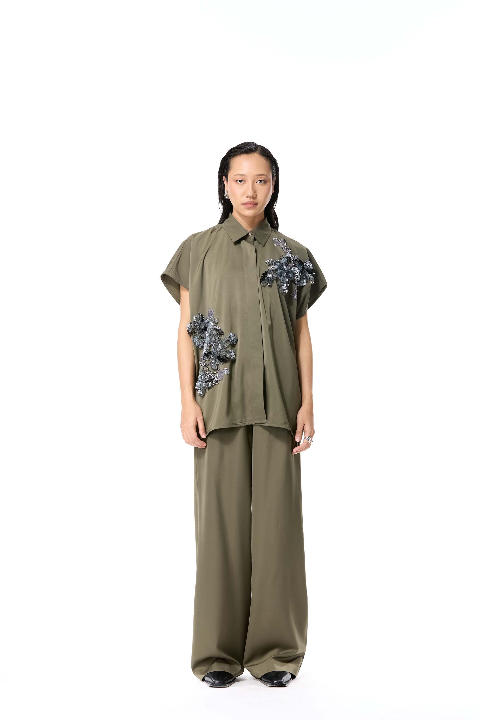 LUMEZ EMBELLISHED TOP - Kanika Goyal Label