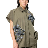 LUMEZ EMBELLISHED TOP - Kanika Goyal Label