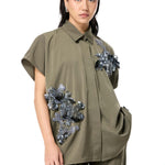 LUMEZ EMBELLISHED TOP - Kanika Goyal Label