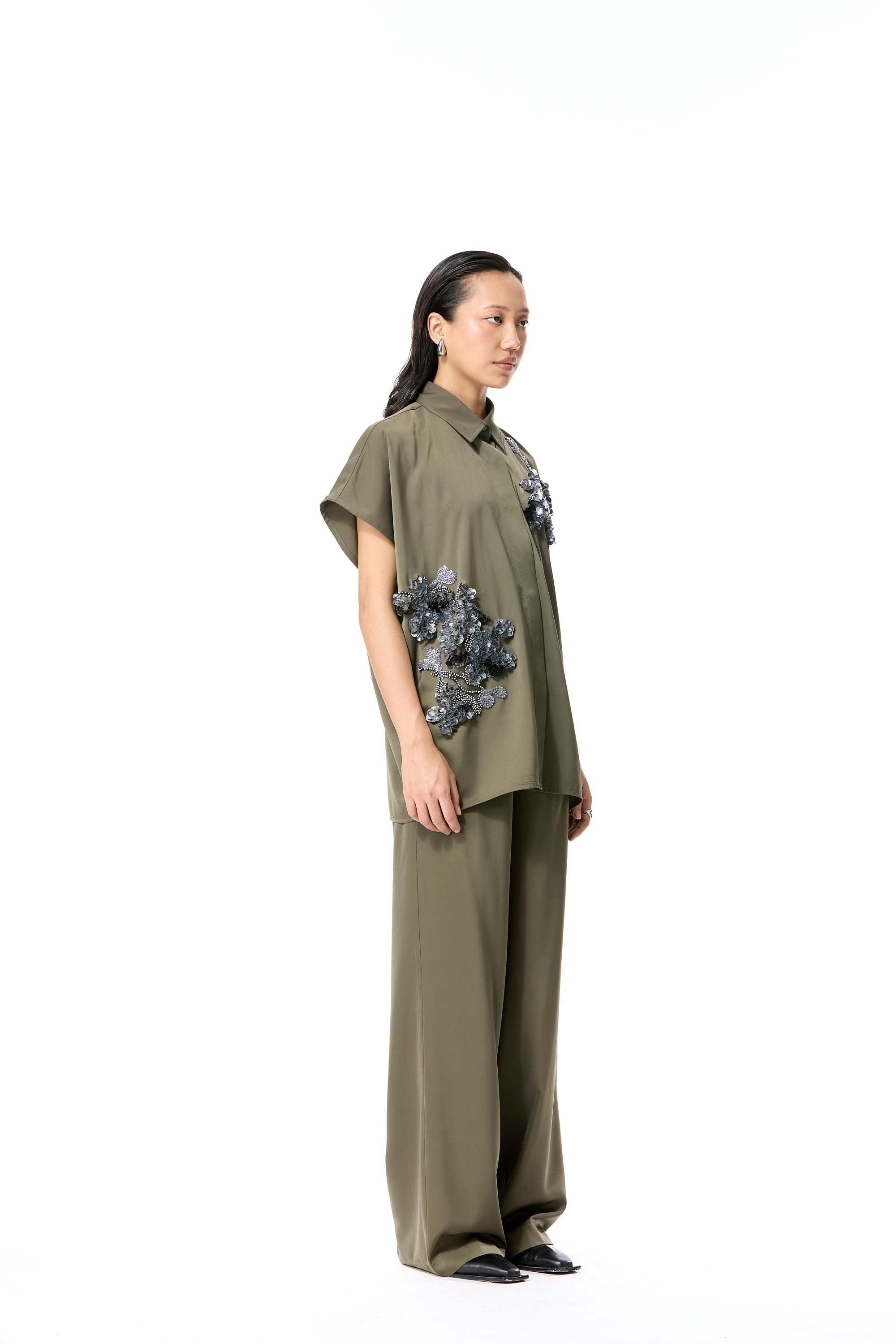 LUMEZ EMBELLISHED TOP - Kanika Goyal Label