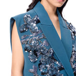 ‘LUMEZ’ EMBELLISHED VEST - Kanika Goyal Label