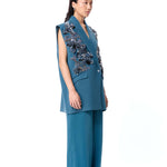 ‘LUMEZ’ EMBELLISHED VEST - Kanika Goyal Label