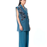 ‘LUMEZ’ EMBELLISHED VEST - Kanika Goyal Label