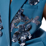 ‘LUMEZ’ EMBELLISHED VEST - Kanika Goyal Label