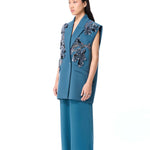 ‘LUMEZ’ EMBELLISHED VEST - Kanika Goyal Label