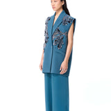 ‘LUMEZ’ EMBELLISHED VEST - Kanika Goyal Label