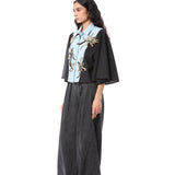 LUNAR IRIS' EMBELLISHED SHIRT - Kanika Goyal Label