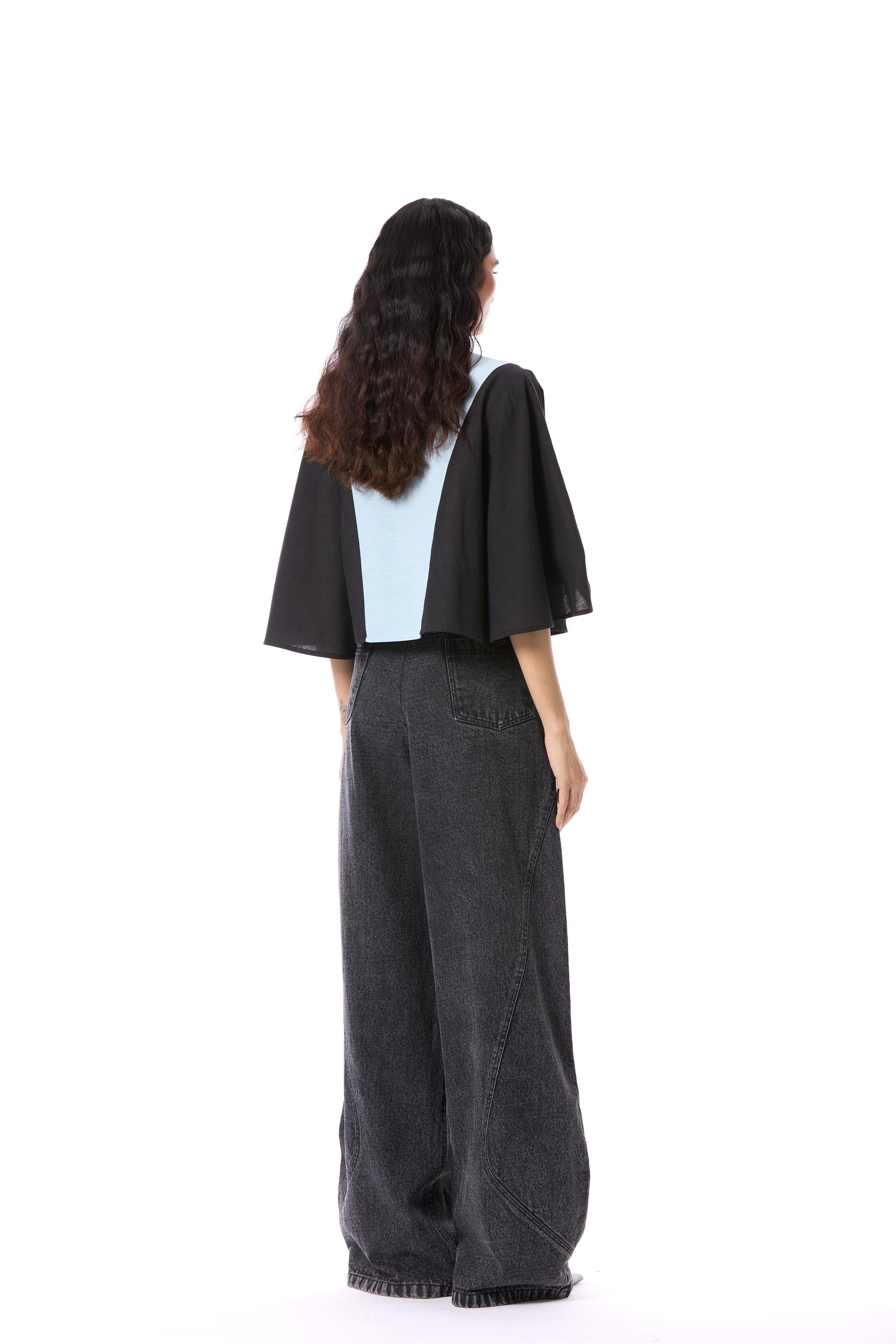 LUNAR IRIS' EMBELLISHED SHIRT - Kanika Goyal Label