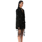 ‘LYSITHEA’ Embellished Blazer - Kanika Goyal Label