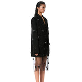 ‘LYSITHEA’ Embellished Blazer - Kanika Goyal Label