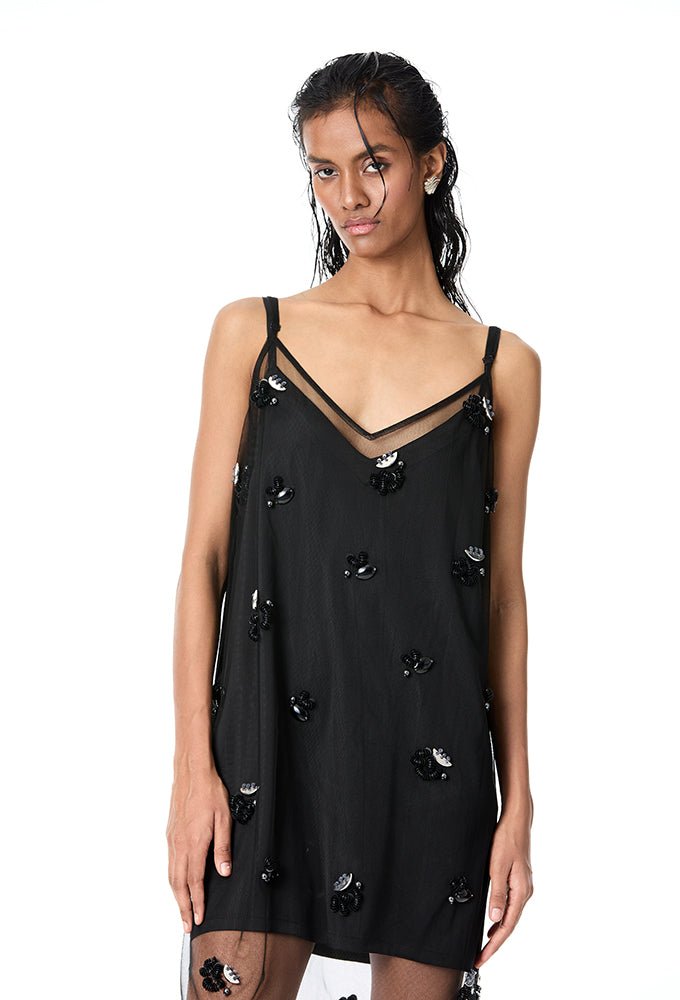 LYSITHEA' Embellished Dress - Kanika Goyal Label