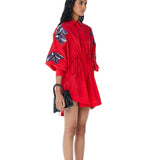 ‘MEI’ Embellished Shirt Dress - Kanika Goyal Label